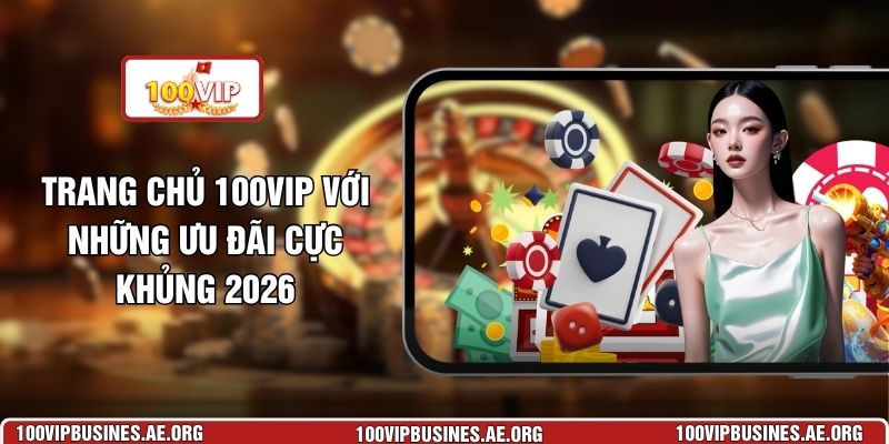 Trang Chủ 100VIP Với Những Ưu Đãi Cực Khủng 2026